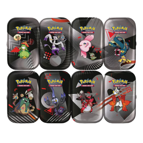 Unova Mini Tin Display [Set of 8] - Level Play
