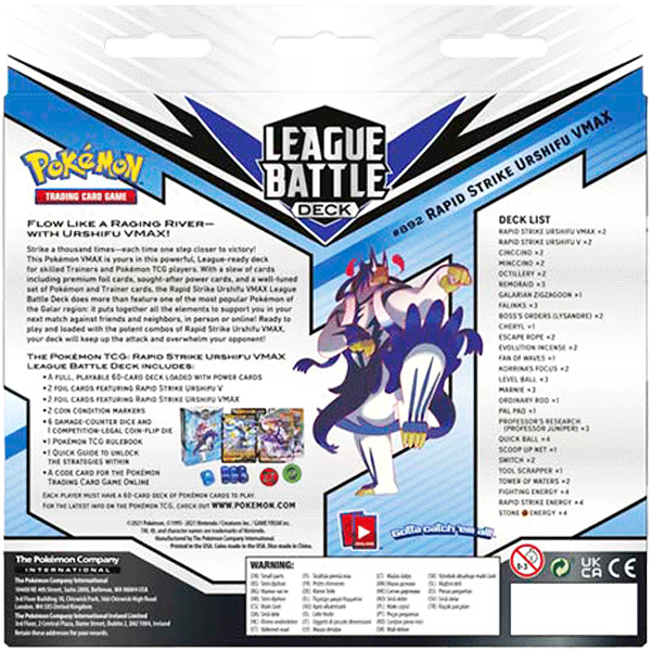 Rapid Strike Urshifu VMAX League Battle Deck - Level Play