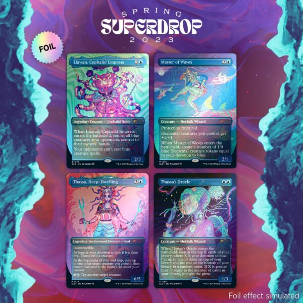 Secret Lair Drop - Cool Ocean Breeze [Traditional Foil Edition] - Level Play